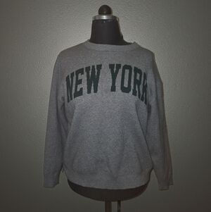 Gray New York Sweater